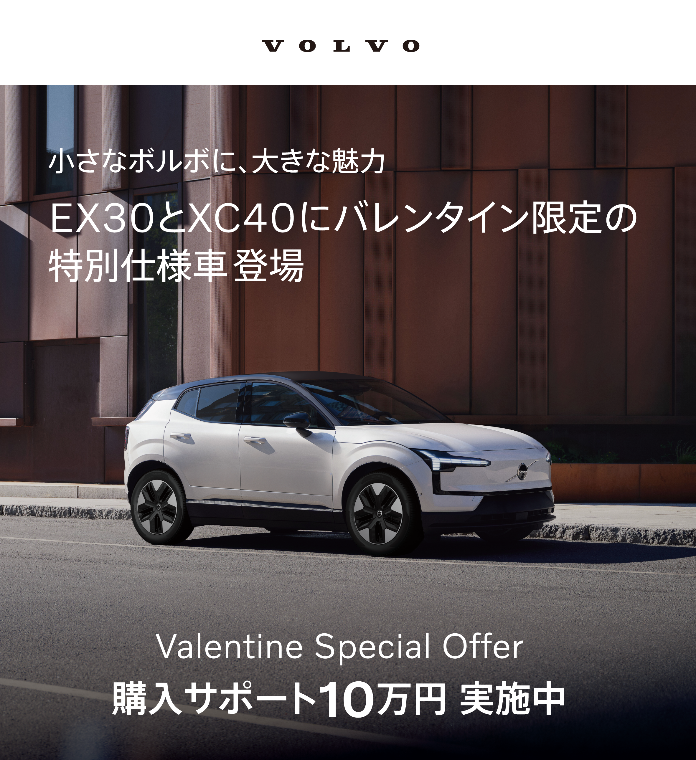 ボルボ・カー 越谷/所沢 Volvo Valentine Fair 2026